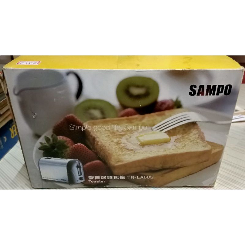 【SAMPO聲寶】烤麵包機 TR-LA60S
