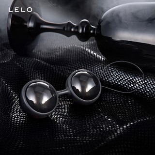 悸動的心 強烈的高潮體驗 表面設計光滑細膩 LELO-Lelo Beads NOIR 萊珞球 黑珍珠 凱格爾訓練聰明球