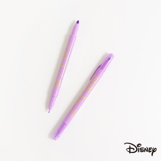 迪士尼 文具旗艦店｜日貨｜水性雙頭色筆 三眼怪 紫色 簽字筆 記號筆 文具 雙頭筆 水性 筆 彩色筆 SS074