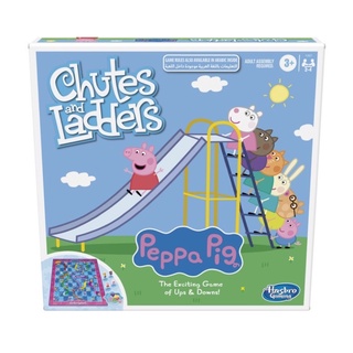 【加九玩具屋】 正版 孩之寶Hasbro Peppa Pig 佩佩豬 粉紅豬小妹 粉紅豬小妹溜滑梯與爬樓梯小遊戲