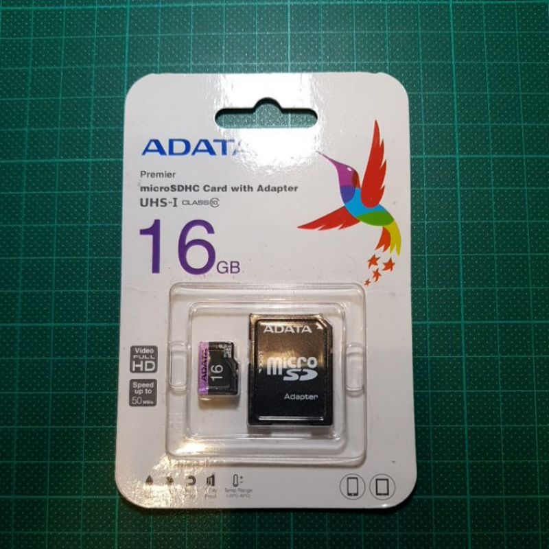 ADATA 威剛 MICRO SD USH-I CLASS 10 16G記憶卡