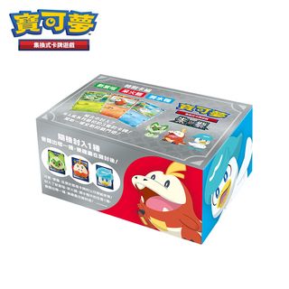 PTCG《朱&紫》特別卡組 新葉喵 呆火鱷 潤水鴨 3種綁帶隨機封入1種［微福利品］（Pokemon 寶可夢卡牌遊戲）