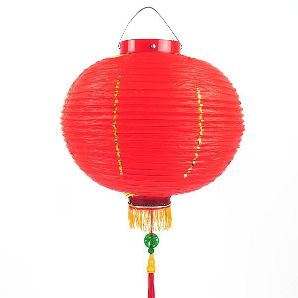 台灣製(1.2尺)14吋大紅燈籠 ,PVC塑膠燈籠‧年節裝飾.廟會宮燈.可開版印字.(高品質)
