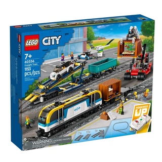 可郵寄 LEGO 樂高 60336 全新品未拆 Freight Train 貨物列車 堆高機 列車司機 列車工人