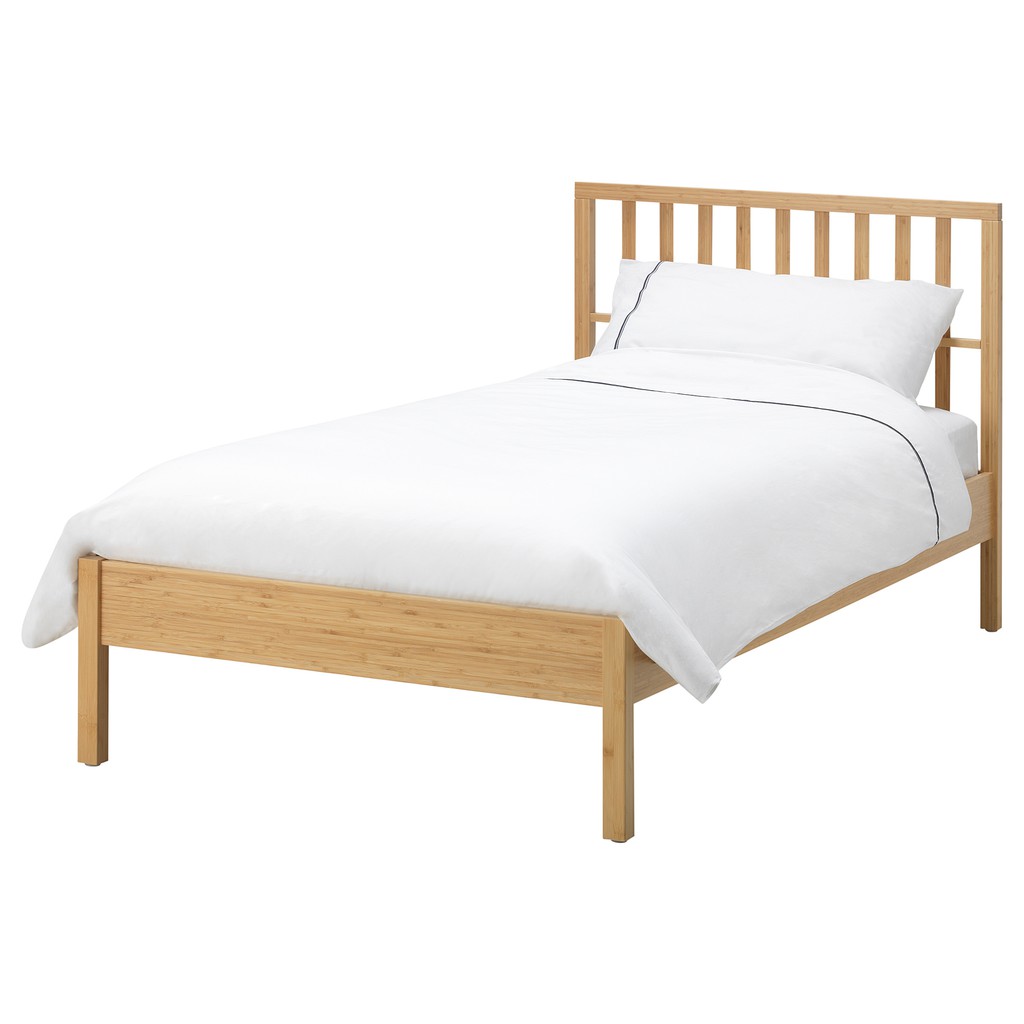 絕版品/北歐風格經典IKEA宜家KONGSHUS單人床框床架+lönset板條/竹/二手八成新/原$5490特$3980
