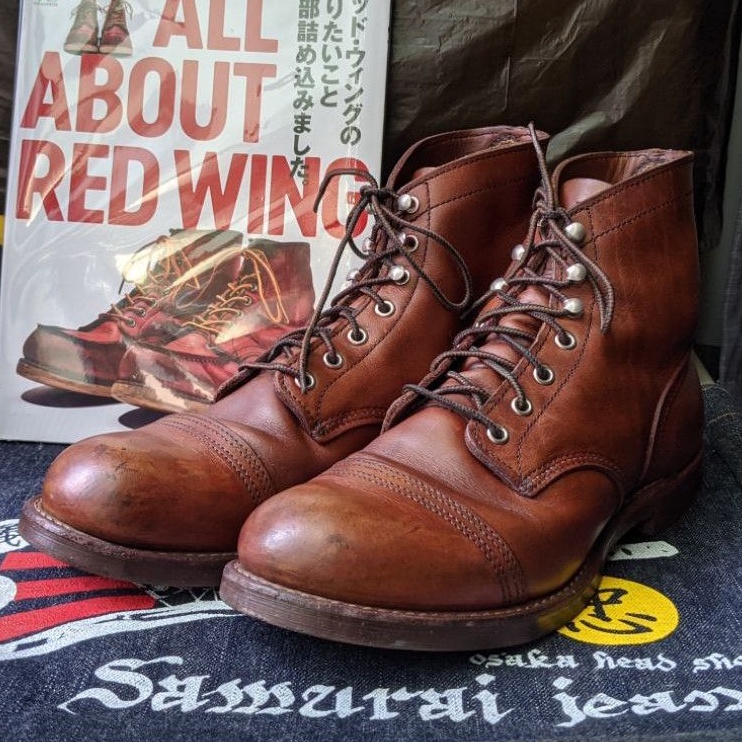 red wing 8111 工裝 傘兵靴 iron ranger