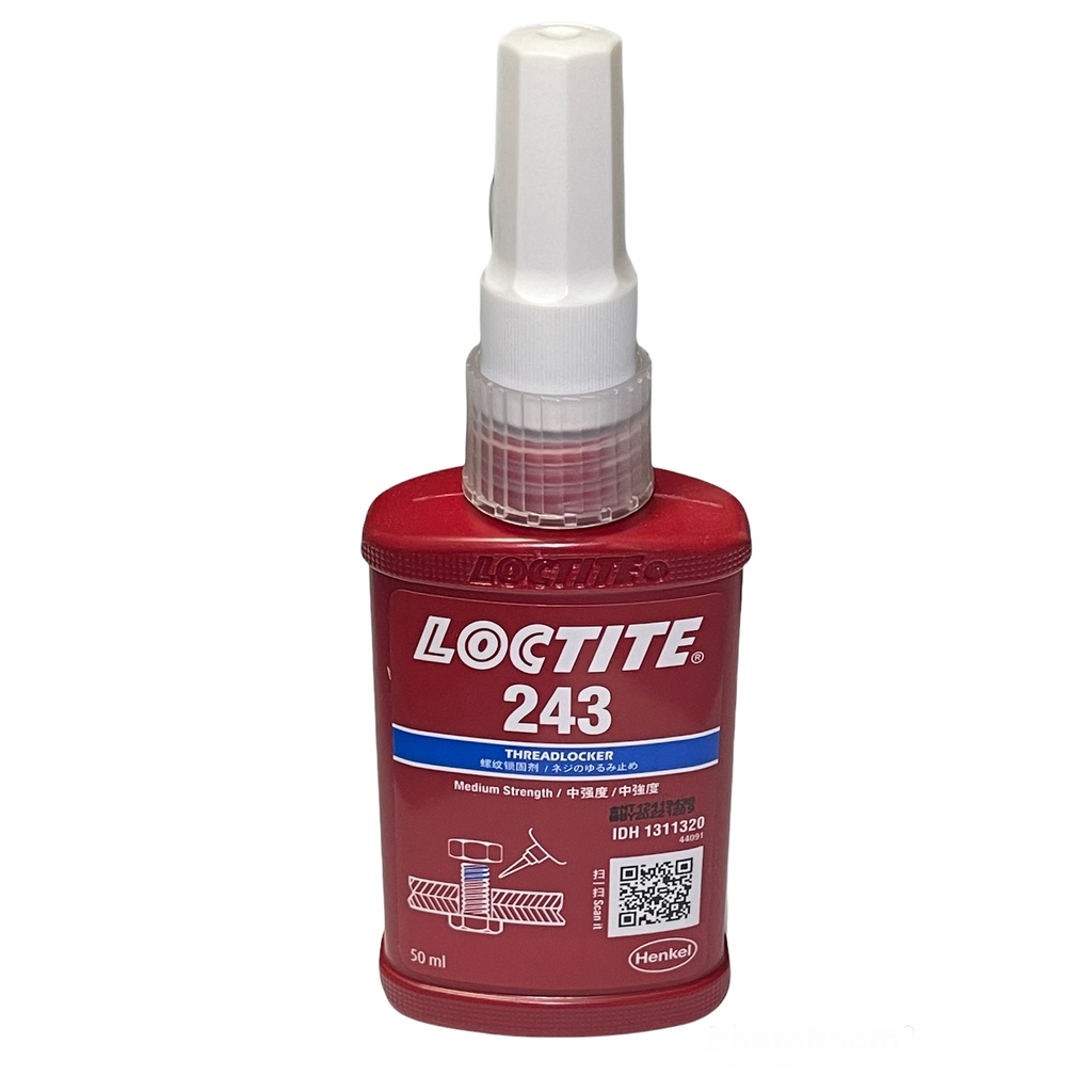 LOCTITE 樂泰 243 中強度螺絲固定劑 LOCTITE 螺絲膠 50ml 厭氧膠 缺氧膠 防止鬆脫 一瓶