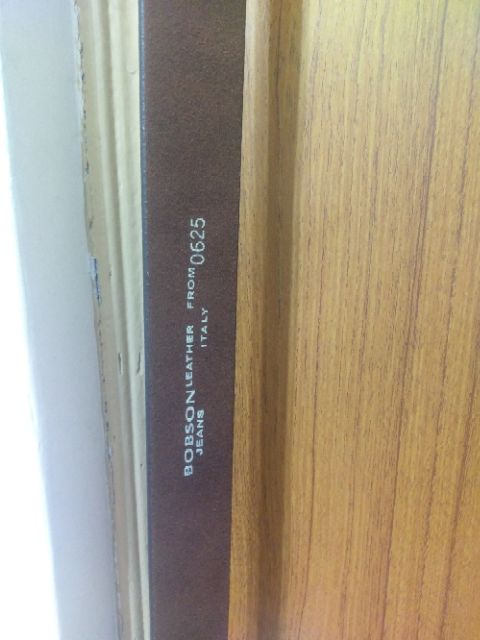 Bobson 刷色 男 女皆可 皮帶 牛皮 Italy 新光三越購得 全新 蝦皮購物