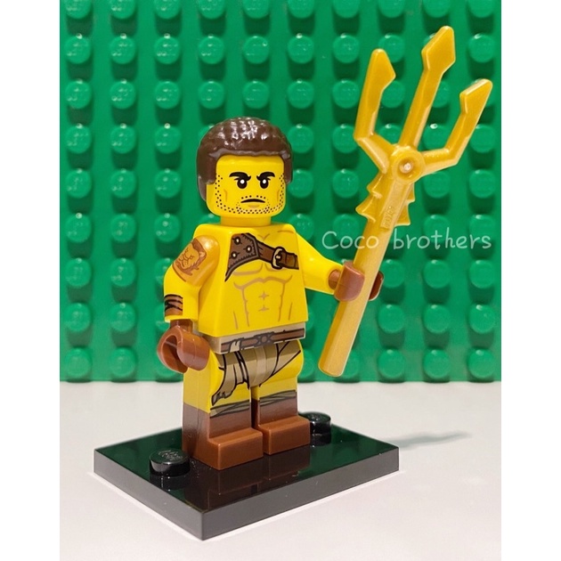 LEGO 樂高 71018 17季 人偶包 8號 羅馬角鬥士 人偶