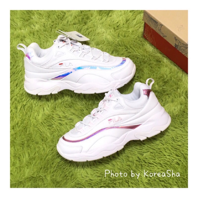 現貨‼️最後3雙【韓國限定】Fila Ray 雷射 老爹鞋 爸爸鞋【KoreaSha韓國代購】