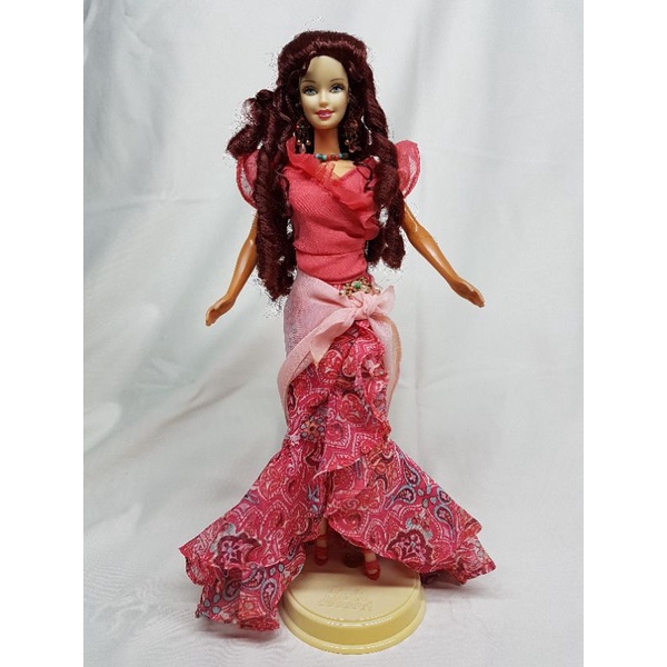 【駙羽蒐藏】barbie芭比娃娃波西米亞(無原廠盒，二手)收藏型芭比