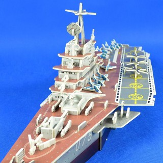 邦維 3D立體拼圖立體模型 1130623-C 俄羅斯基輔級航空母艦軍艦 精細禮盒版 佳廷模型 M54242