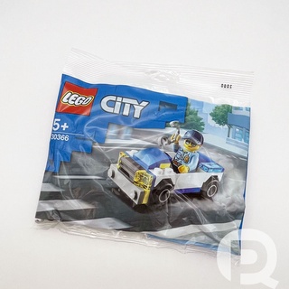 【ParaQue】LEGO 樂高積木 City 城市系列 30366 警車 (polybag)