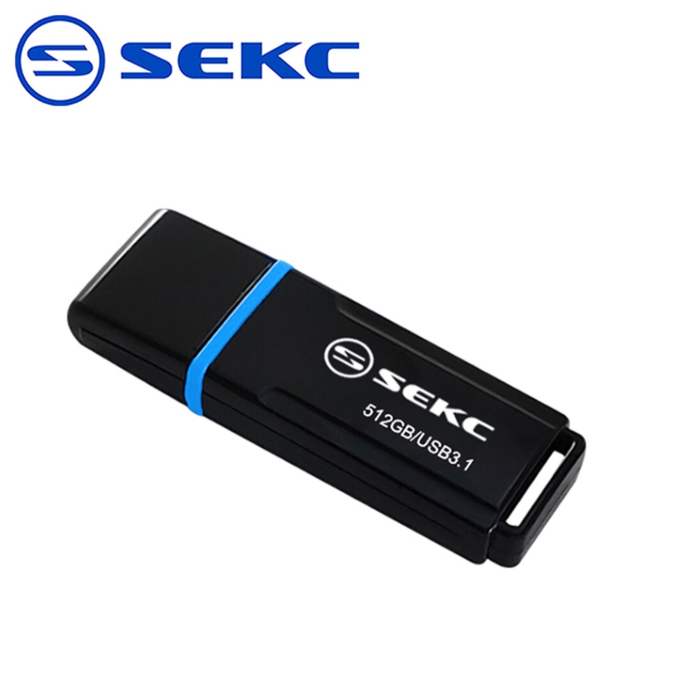 【SEKC】SDU50  USB3.1 Gen1 512GB 高速隨身碟-黑色