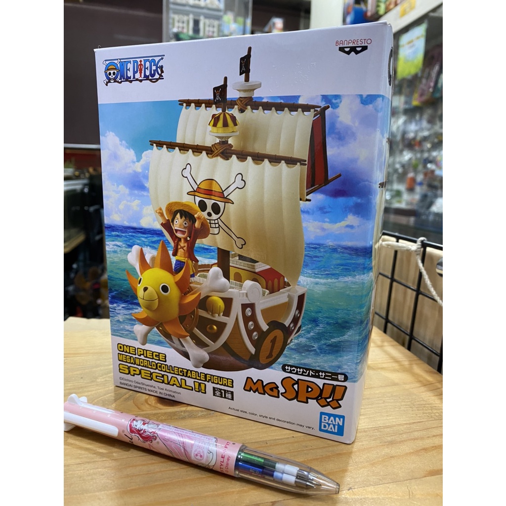 ◎朵依小舖◎代理版 景品 海賊王 MEGA WCF SPECIAL 千陽號+魯夫 BANDAI◎