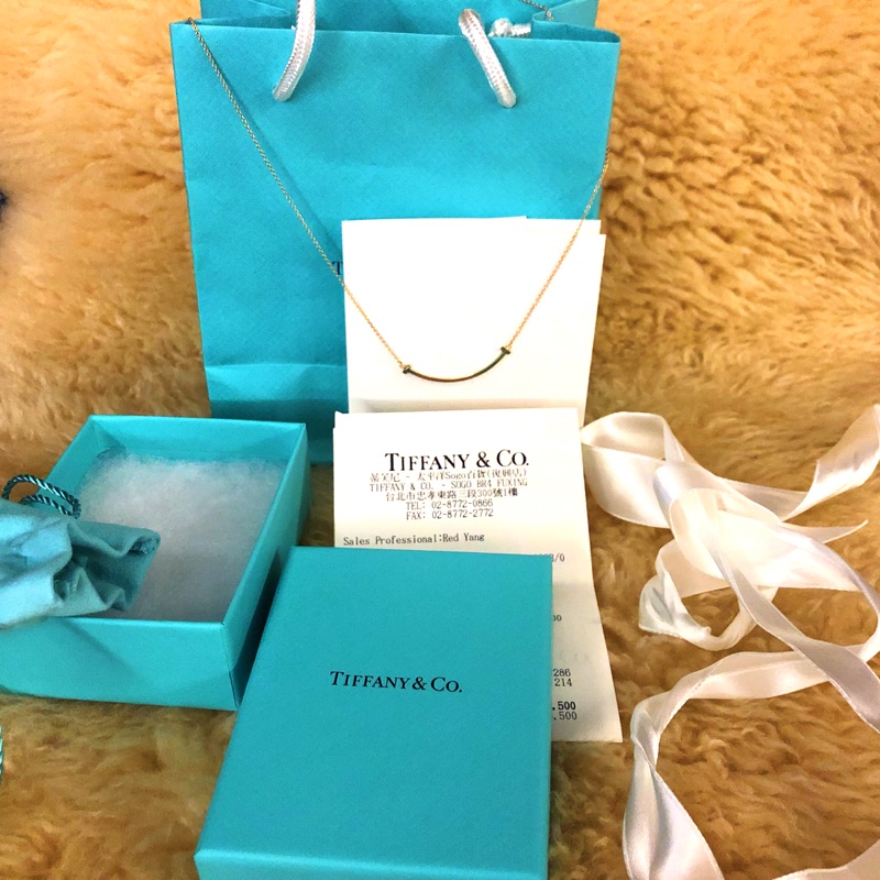 Tiffany &amp; co 微笑項鍊