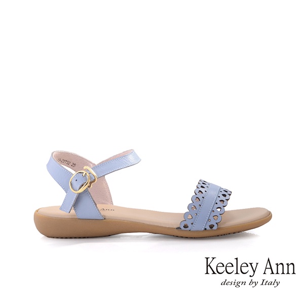 Keeley Ann  MIT鏤空心型平底涼鞋(1322732)