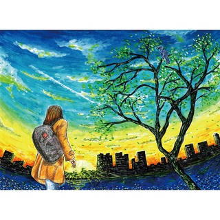 海裡魚120pcs木質拼圖 穿過手心的陽光 Sunshine in Hand