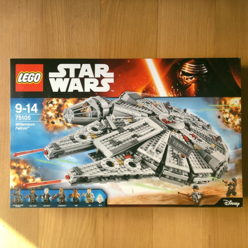 全新盒裝 出清 LEGO 75105 星際大戰 Star Wars  千年鷹號 千年鷹 🈲️ 盒裝魔人勿入