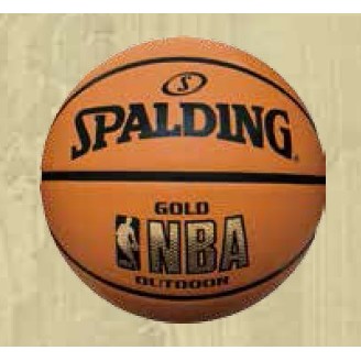 【線上體育】斯伯丁 籃球 NBA 金色 SPA83013-F0103