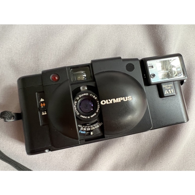 ［送電池美品］Olympus XA2 定焦 底片相機 +a11 閃光燈