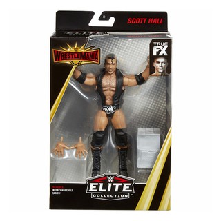 ☆阿Su倉庫☆WWE摔角 Scott Hall Wrestlemania 35 Elite NWO限定精華版人偶附背心