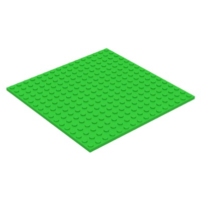 【台南 益童趣】LEGO零件 91405 綠色 薄板 全新 16x16 plate 基底 底座 底板 4611777