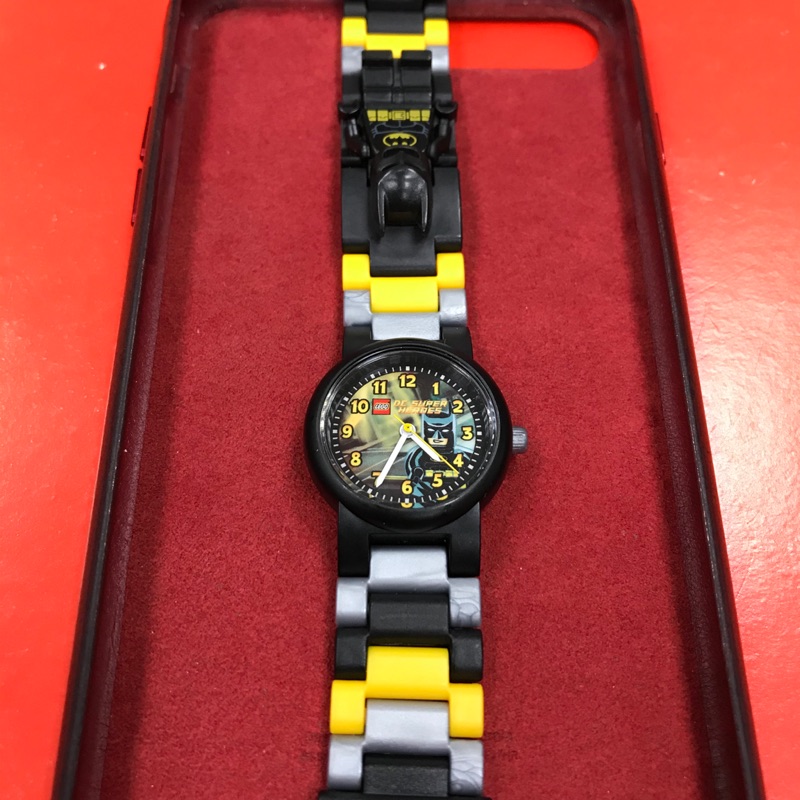 正版～LEGO樂高BATMAN手錶，樂高蝙蝠俠手錶