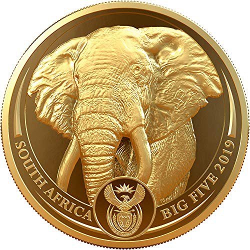 預購 - 2019南非-大五系列-象-1盎司金幣