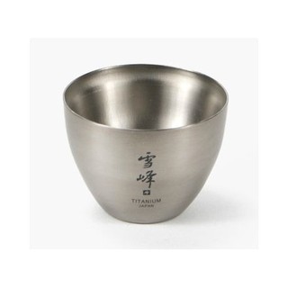 Snow Peak Titanium Sake Cup,TW-020 雙層鈦清酒杯