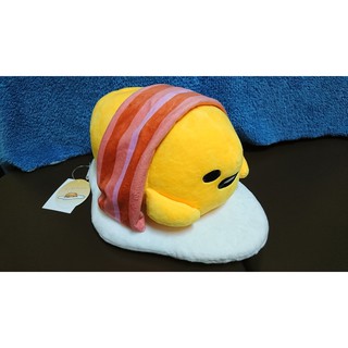 【出清】三麗鷗 蛋黃哥 Gudetama 梳乎蛋 培根蛋 絨毛玩具 約30公分大小