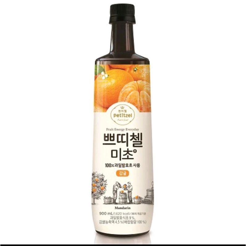 韓國  CJ 橘子醋  果醋 900ml