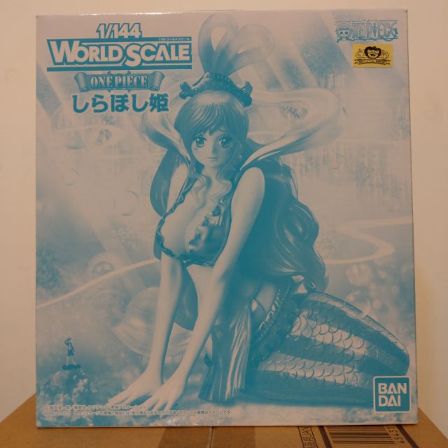 日版海賊王限定1 144 World Scale Onepiece人魚公主白星含特典資料夾 蝦皮購物