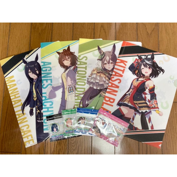 【賽馬娘】A4資料夾 小夾鏈袋 日本7-11合作商品 賽馬娘 Pretty Derby 馬娘 期間限定