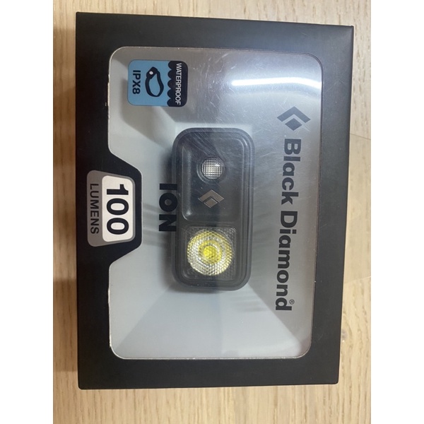 BLACK DIAMOND ION 登山 輕量化 露營 溯溪 頭燈100流明 IPX8 防水 免運