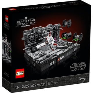 LEGO 樂高 75329 Death Star Trench Run Diorama