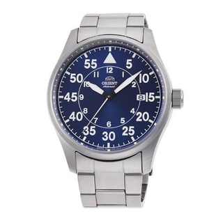 【幸福媽咪】ORIENT 東方錶 WATER RESISTANT 100m系列機械錶 藍色 RA-AC0H01L