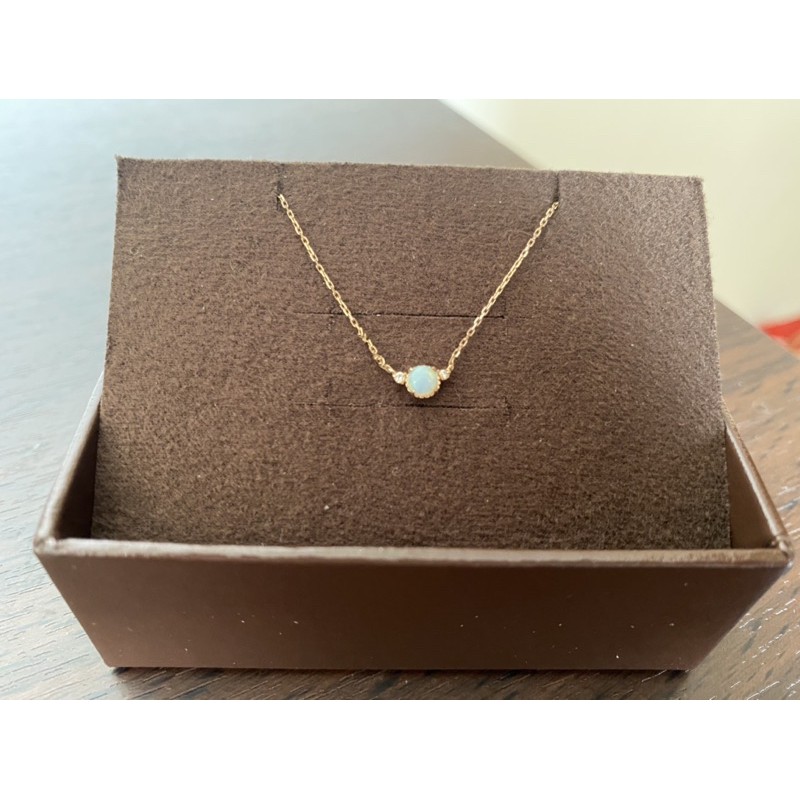 Agete蛋白石項鍊 蝦皮購物