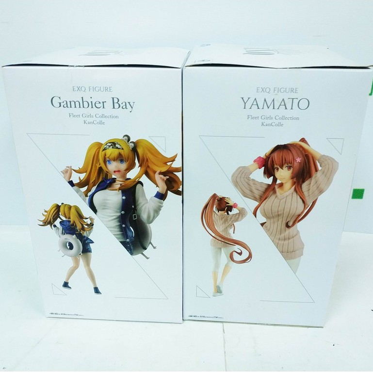 日版艦隊收藏艦娘艦c 大和春私服甘比爾灣gambier Bay Exq 景品大和 蝦皮購物