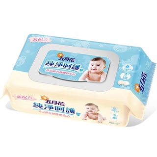 【亞糖】五月花嬰兒柔濕巾有蓋超厚80抽