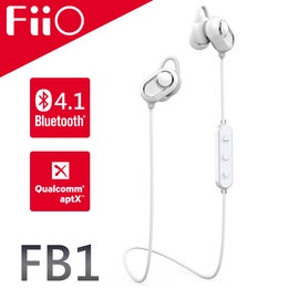 【FiiO台灣】 FB1 高品質動圈aptX藍牙線控耳機 13mm高品質動圈結構/三音頻均衡/藍牙4.1/優質續航力