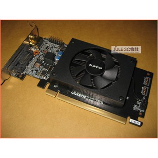 JULE 3C會社-技嘉 N710D3-2GL GT710/DDR3/2G/19W/短卡/短檔板/PCIE 顯示卡