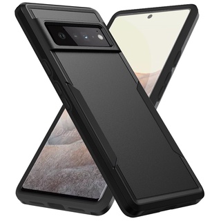 適用於 Google Pixel 6 Pro 7 Pro 6A 的啞光感覺硬質手機殼 6A 防震防滑防爆保護手機套