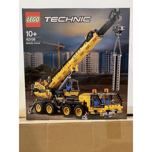 全新正版Lego 樂高科技系列移動式起重機 42108 Technic Crane 大吊車 起重機 卡車 升降臂 聖誕節