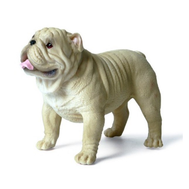 Lele 好物 英鬥bulldog 3色站姿英國鬥牛犬狗仿真動物寵物狗模型公仔擺飾 蝦皮購物