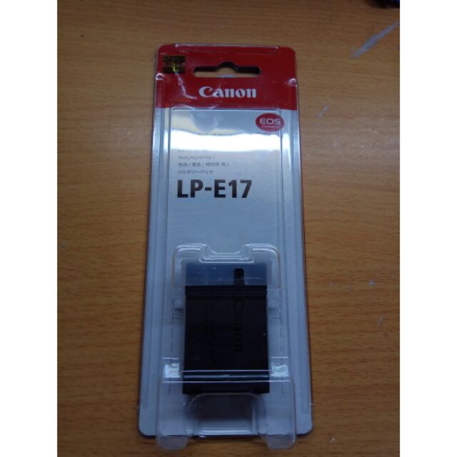 ［晶準數位］正貨Canon LP-E17 / LPE17 專用相機原廠電池 (平輸-密封吊卡包裝)