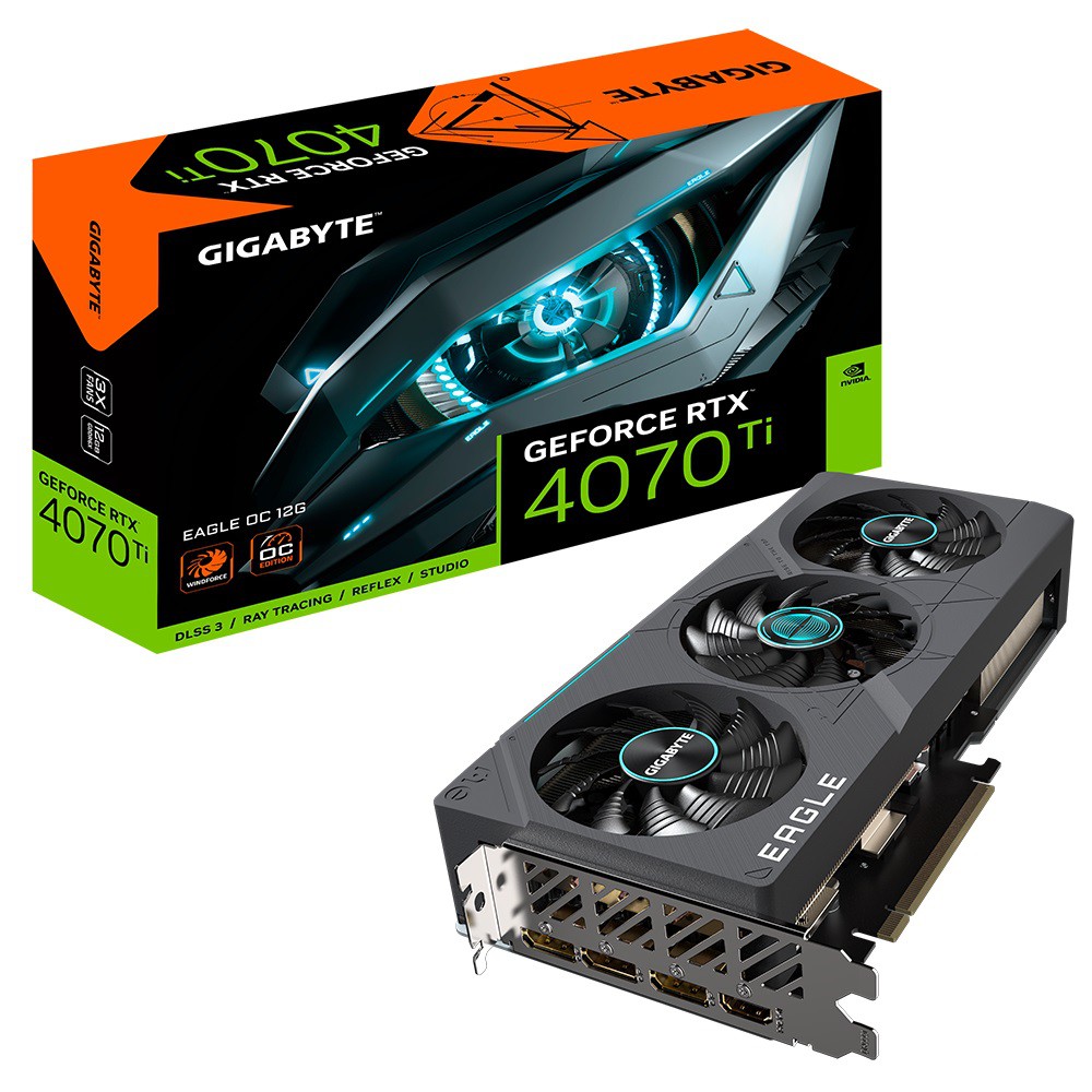 技嘉 RTX4070Ti EAGLE OC 12G(rev2.0) 26cm/4070ti 現貨 廠商直送