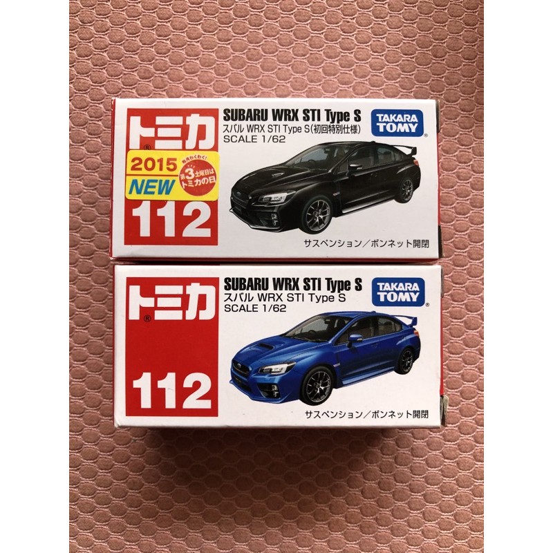 Tomica No 112 Subaru Wrx Sti Type S 蝦皮購物