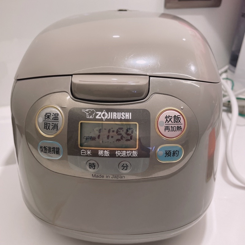 【ZOJIRUSHI 象印】象印 日本製 3人份電子鍋
