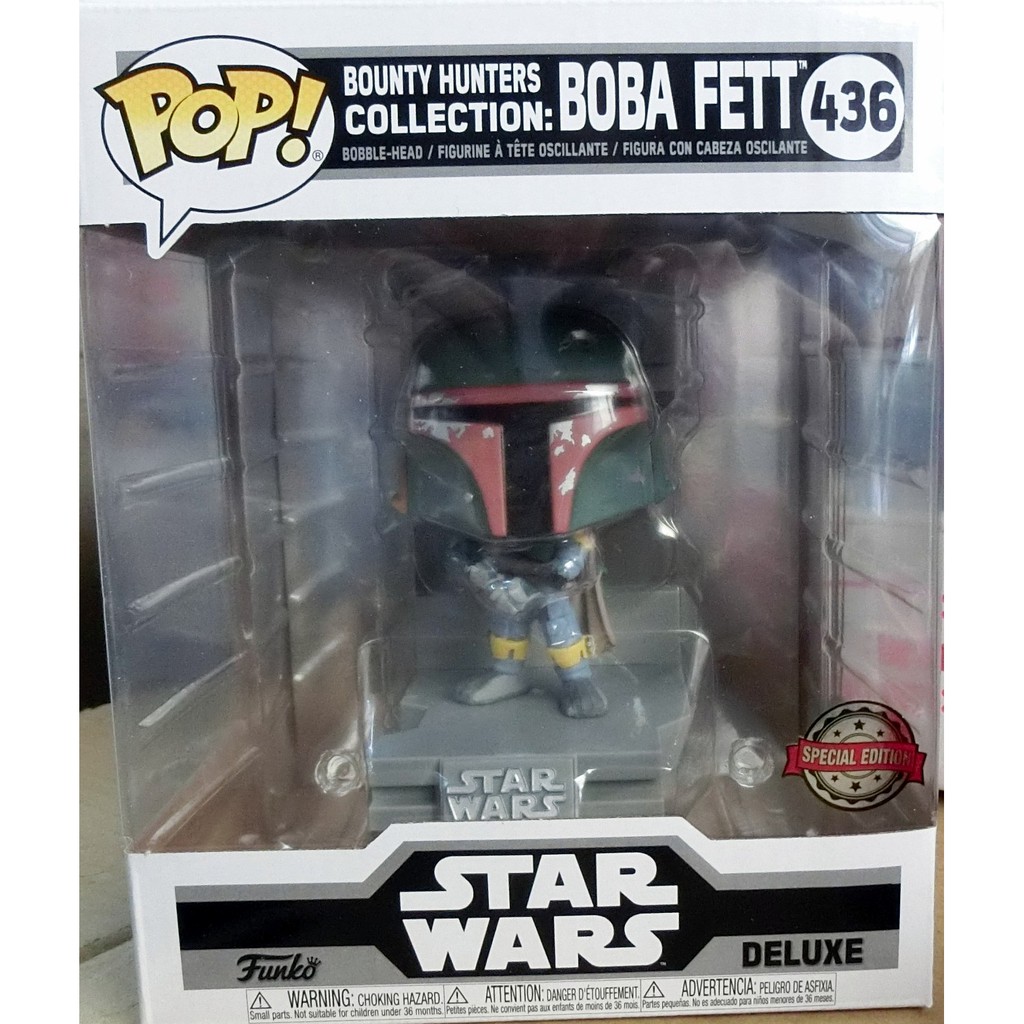 現貨funko Pop 436 星際大戰波巴費特賞金獵人豪華版star Wars 蝦皮購物
